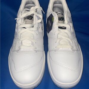 Fresh New Balance 550 White and Gray Sneakers - Size 11 Men’s